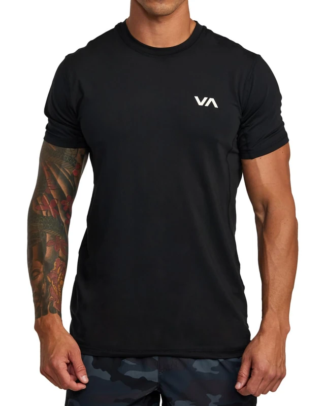 RVCA VA Sport Vent - Short Sleeve Top for Men