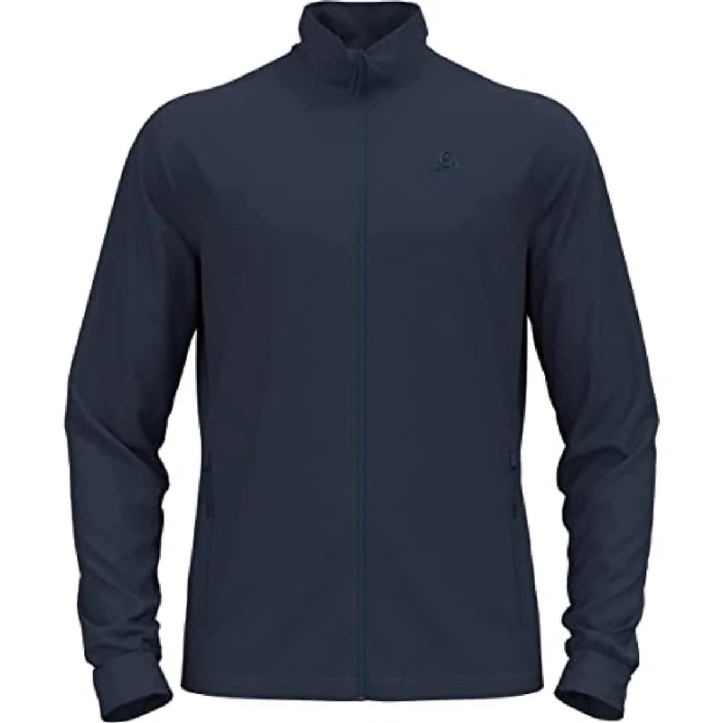 Odlo Men Long-sleeved shirt with zipper BERRA, dark sapphire, XXL