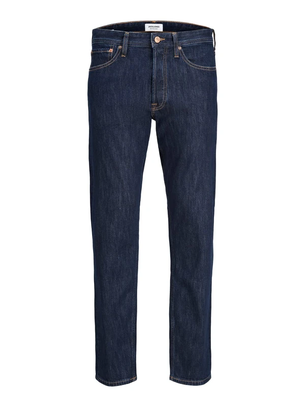 JACK & JONES PLUS Men's Jjichris Jjoriginal Spk 487 Noos Pls Jeans, Blue Denim, 42 W/32 L