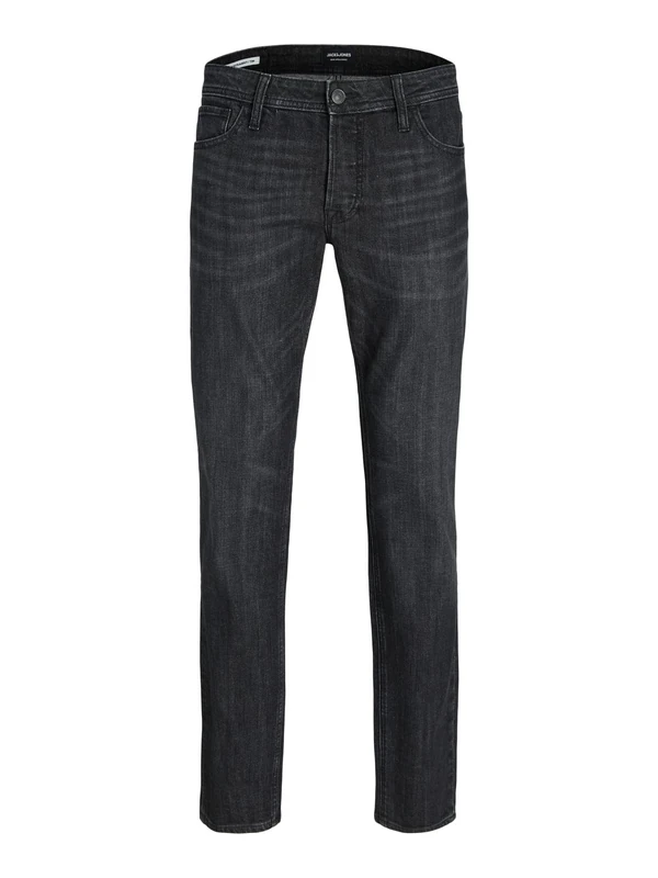 JACK & JONES Men's Jjitim Jjoriginal Am 167 Lid Jeans, Black Denim, 31 W/30 L