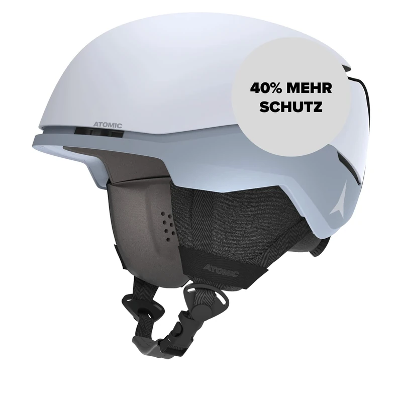 Salomon ATOMIC FOUR AMID Ski Helmet, Light Grey, Size XS, Helmet for Max. Safety, Ski Helmet with Comfortable 360° Fit System, Snowboard Helmet with Ventilation System, Head Circumference: 48–52 cm