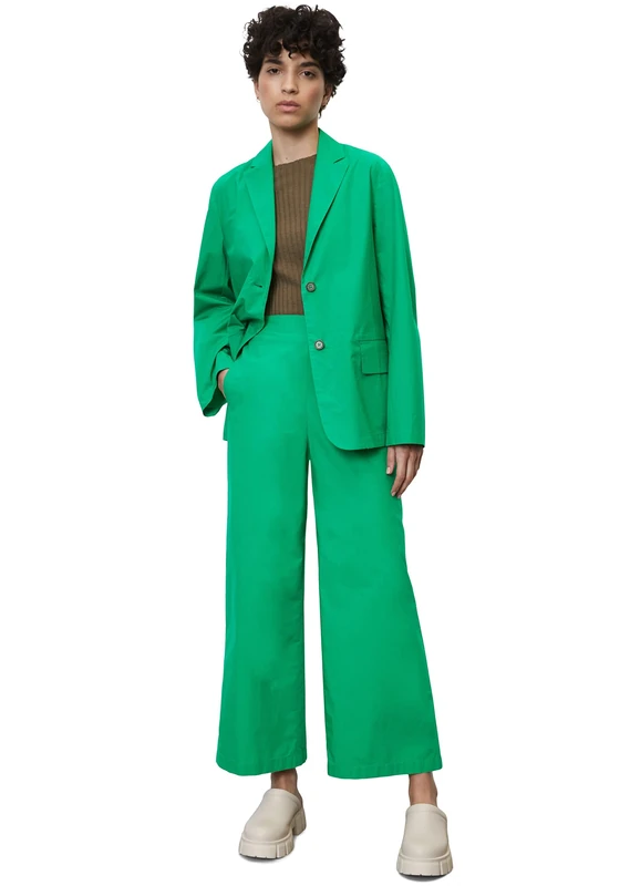 Marc O'Polo Women's Blazers/Saccos, Business Casual Blazer, Vivid Green, 10