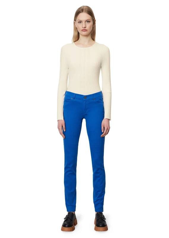 Marc O'Polo Women's Woven Five Pockets Casual Pants, 868, 31 30