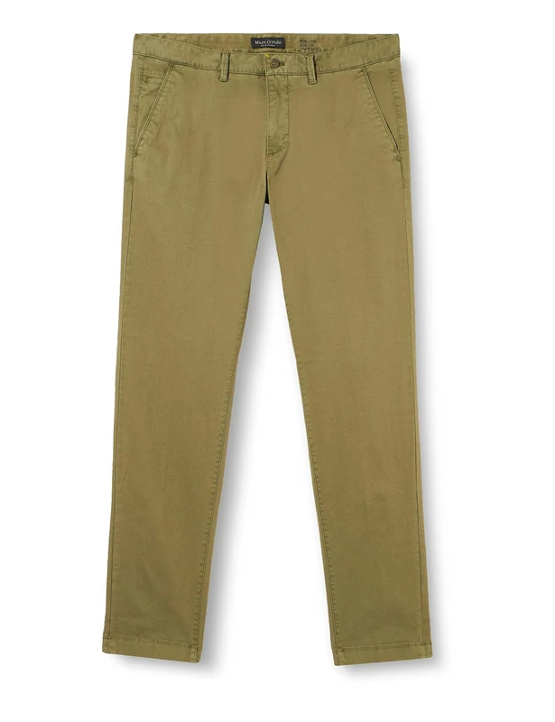 Marc OߴPolo Men's Shaped Fit Chinos with Stretch, Green (Grün), W40/L34