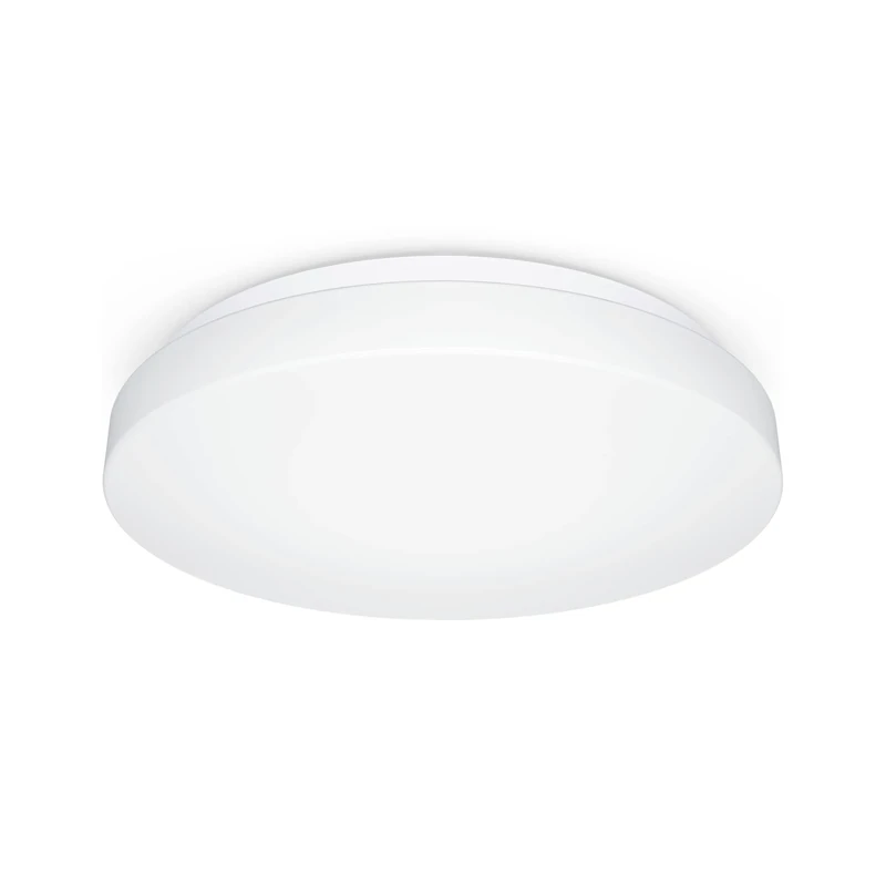 Steinel RS 20 S LED Ceiling Light, 9.4 W Wall Lamp, 942 lm, 360° Motion Sensor, Soft Light Start, Night Light, Continuous Light, White