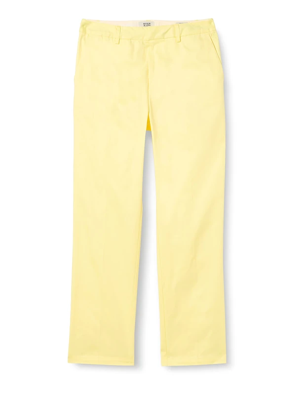 Scotch & Soda Women's Abott Pants Trousers, Popcorn 5419, 27W x 30L