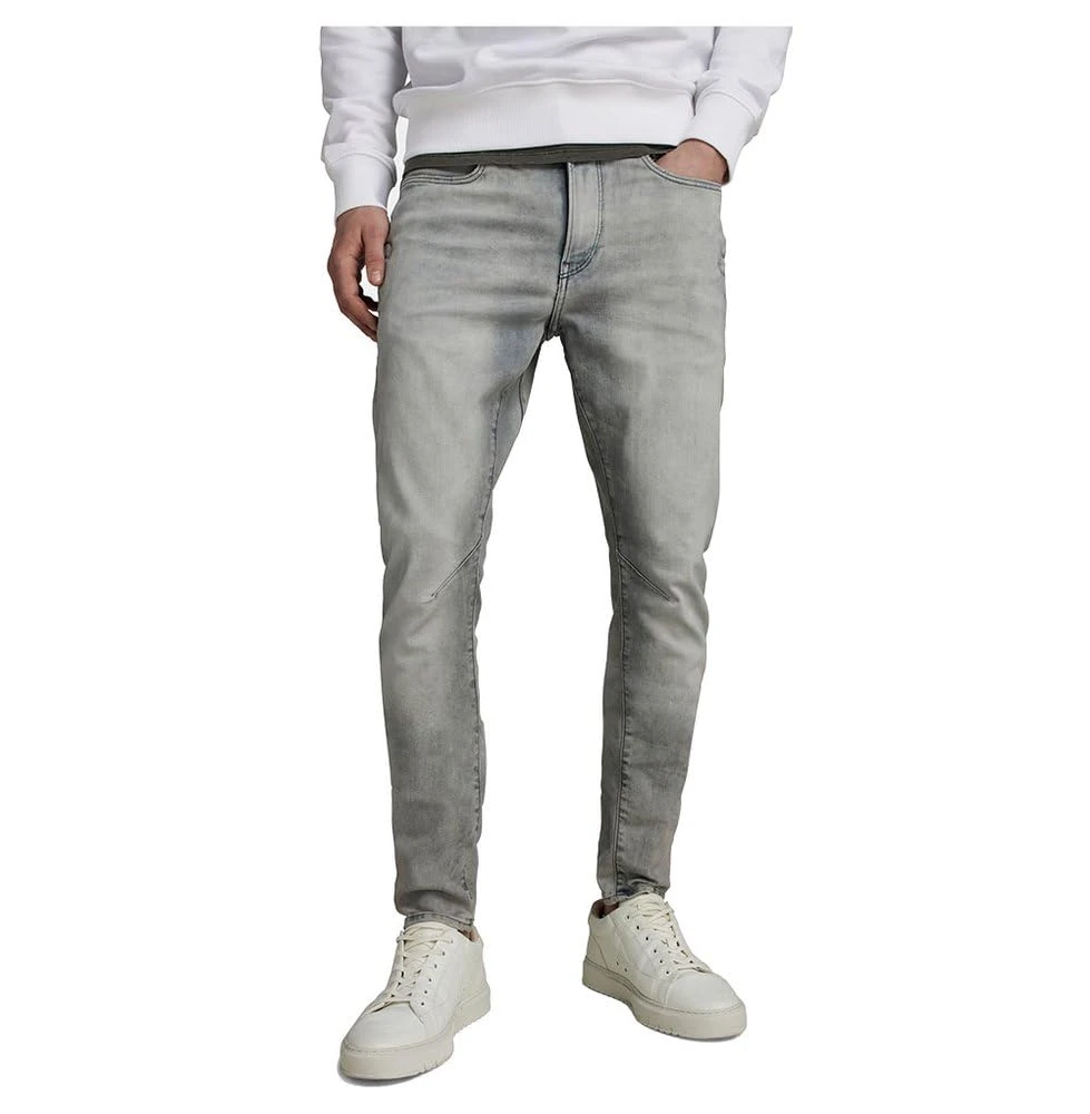 G-STAR Men's D-Staq 3D Slim Jeans, Grey (antic faded radium D05385-9882-C587), 34W / 30L