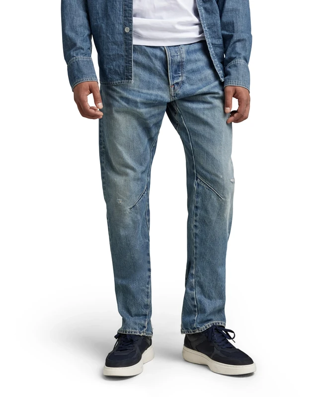 G-Star Men's Arc 3D Jeans, Blue (antique faded niagara destroyed D22051-D315-D886), 28W / 32L