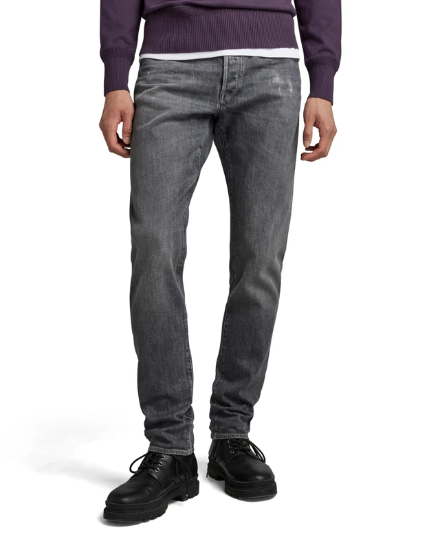 G-Star Men's 3301 Slim Fit Jeans, Grey (vintage skyrocket 51001-D324-D908), 31W / 34L - Image 1