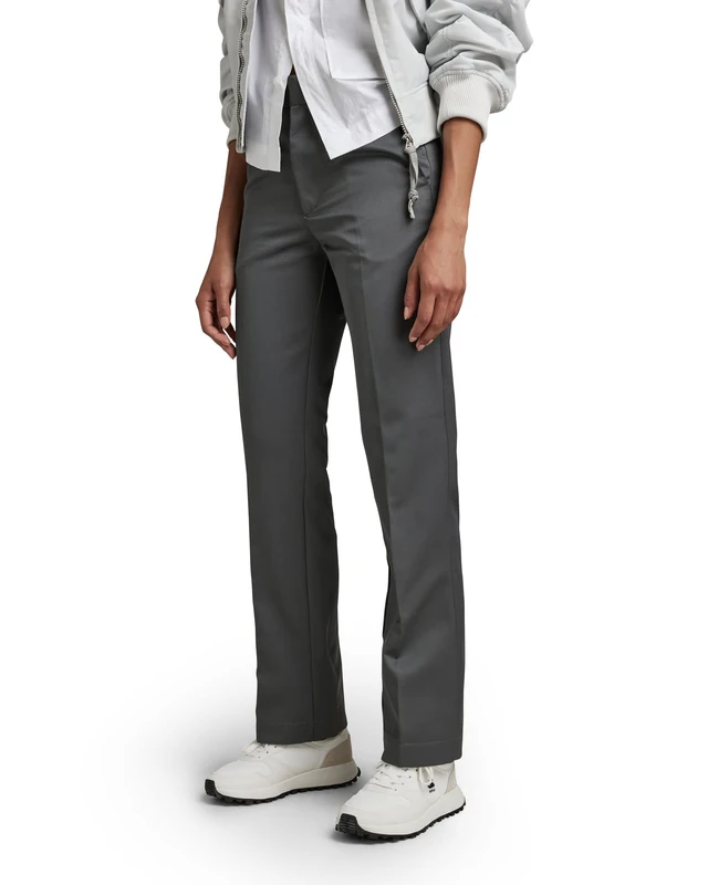 G-Star Women's Formal Smart Pants, Grey (granite D22893-C657-1468), 31