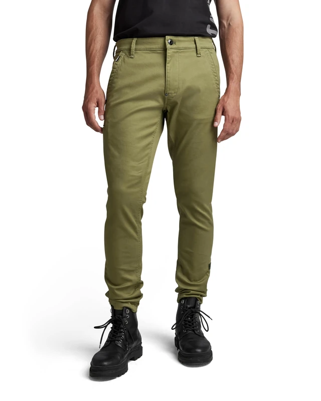 G-Star Men's Skinny Chino 2.0, Green (smoke olive D21974-C105-B212), 31W / 32L