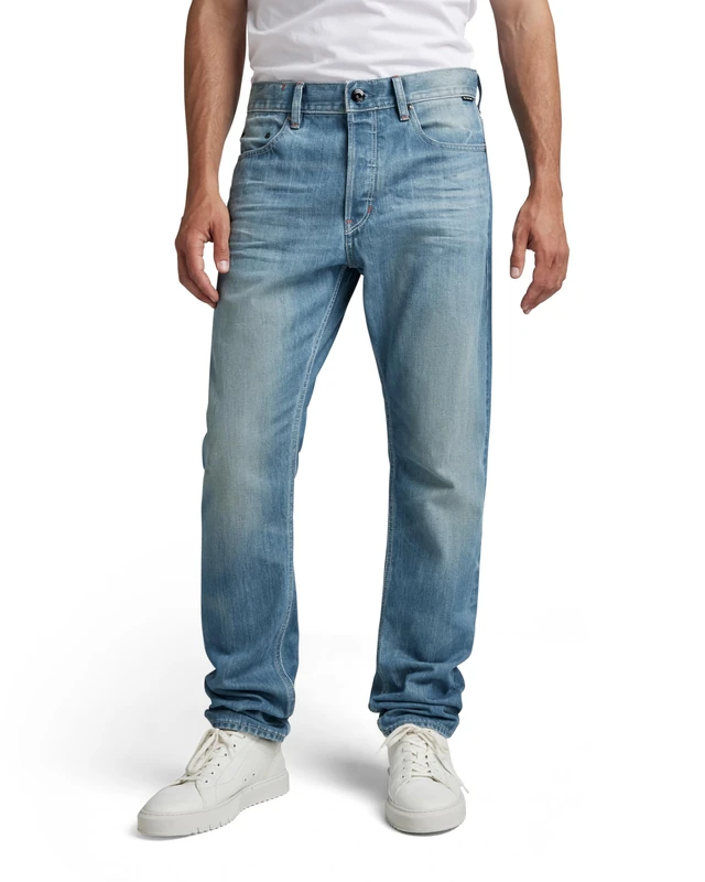 G-Star Men's Triple A Regular Straight Jeans, Blue (antique faded moonlit ocean D19161-D318-D869), 30W / 34L