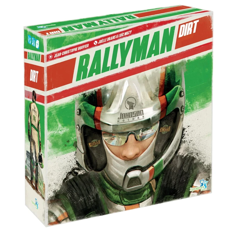 Holy Grail Games Rallyman: Dirt - Dice Based Racing Game, Ages 14+, 1-6 Players