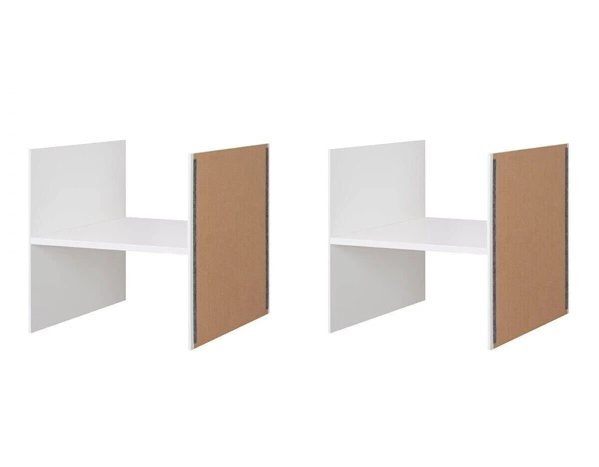 KALLAX Insert with 1 Shelf (2 Pack) White 13x13 204.237.20