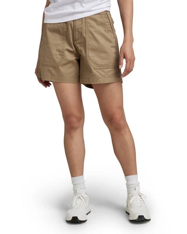 G-Star Women's 3D Fatigue Shorts, Brown (dk toggee D21101-D310-5787), 24 - Image 1