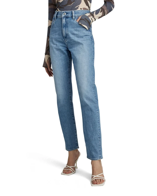 G-Star Women's Virjinya Slim Jeans, Blue (faded niagara D21078-D316-D893), 29W / 30L