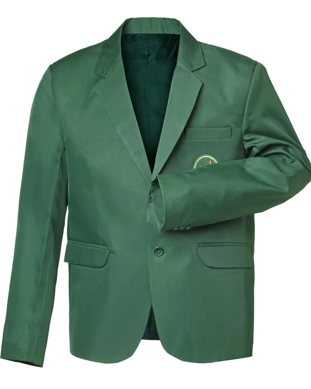 Waabastaa Men's Green Sport Blazer, Master Golf Coat, XL