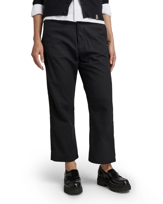 G-Star Women's Chino Relaxed , Black (dk black D22151-D299-6484), 30