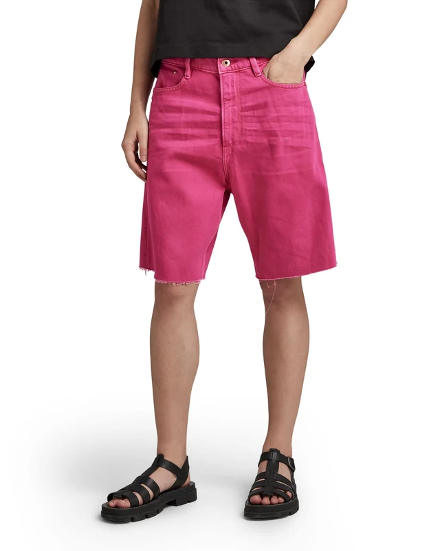 G-Star Women's Type 89 Bermuda Shorts, Pink (fuchsia red gd D21434-D300-D827), 30
