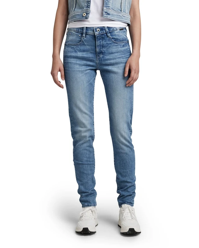 G-Star Women's Ace Slim Jeans, Blue (faded niagara D22929-D316-D893), 23W / 30L