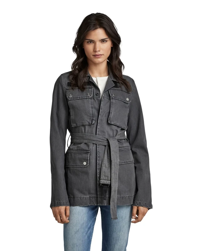 G-Star Women's 70'S Field Denim Jacket , Grey (faded blade D22970-D304-C778), S