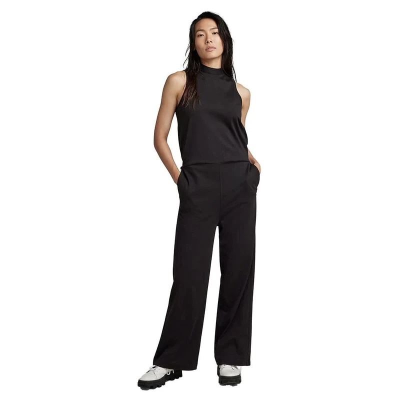 G-Star Women's Open Back Jumpsuit , Black (dk black D23252-B771-6484), S
