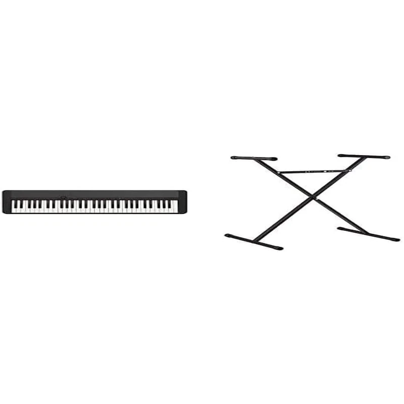 CT-S1BK Casiotone Piano-Keyboard and Casio ARST Keyboard Stand