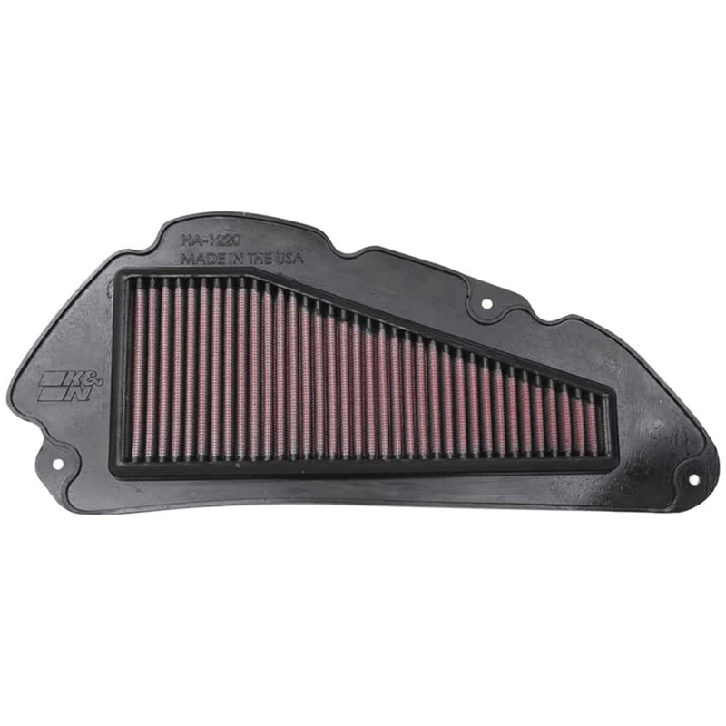 K&N Engine Air Filter: High Performance, Premium, Powersport Air Filter: Compatible with 2022 Honda SH125, 2020-2022 SH125i, 2020-2021 SH150i, HA-1220
