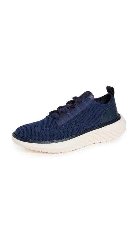 Cole Haan Mens Stitchlite Casual Trainers Blue 8 UK