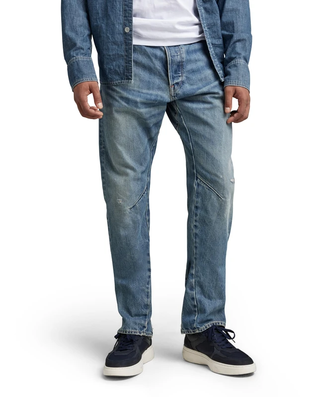 G-Star Men's Arc 3D Jeans, Blue (antique faded niagara destroyed D22051-D315-D886), 29W / 32L