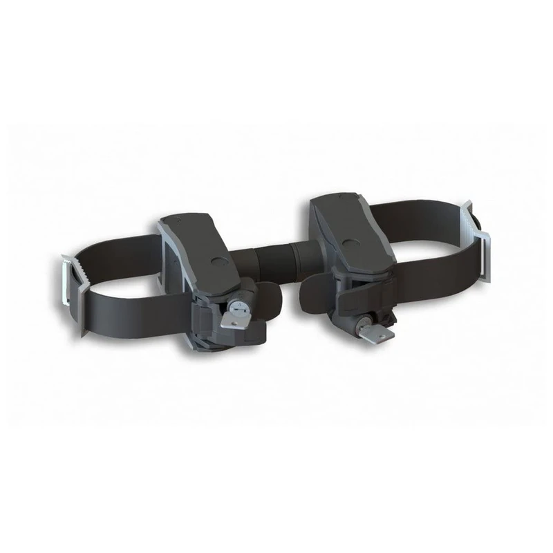 Uebler Bicycle Carrier with Ratchet Straps for 3rd and 4th Bicycle (Bicycle to Bicycle) with Lock