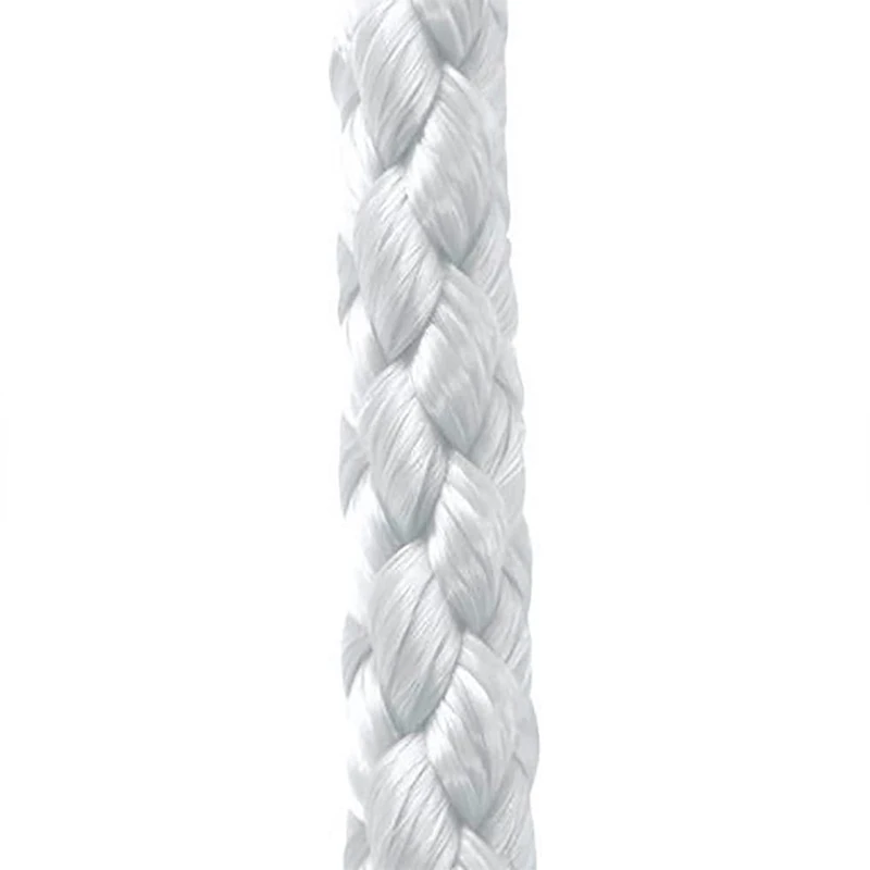 Polyester trenz. Silkelina Blanco 5 mm.