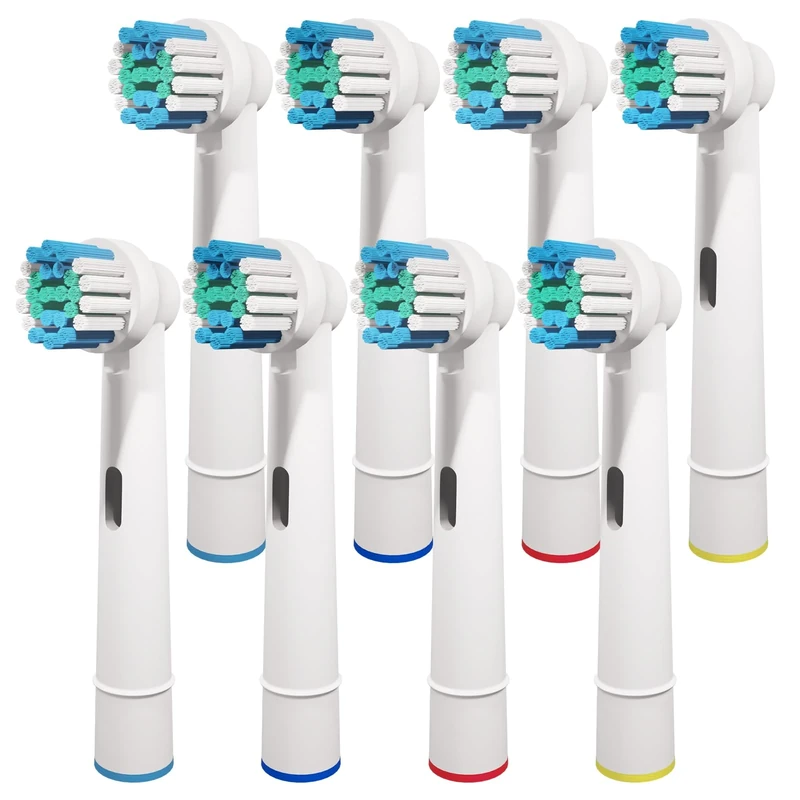 GENKENT 8 Pcs Replacement Brush Heads for Oral-B Braun
