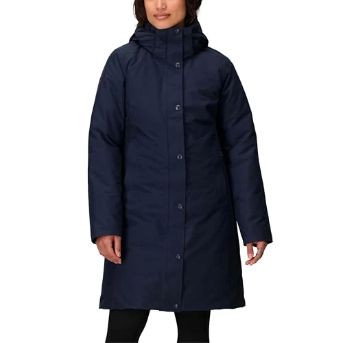 Marmot Women Wm's Chelsea Coat, Waterproof, Insulated Hooded Winter Coat, Warm and Windproof Down Parka, Lightweight Packable Outdoor Jacket, Arctic Navy, M