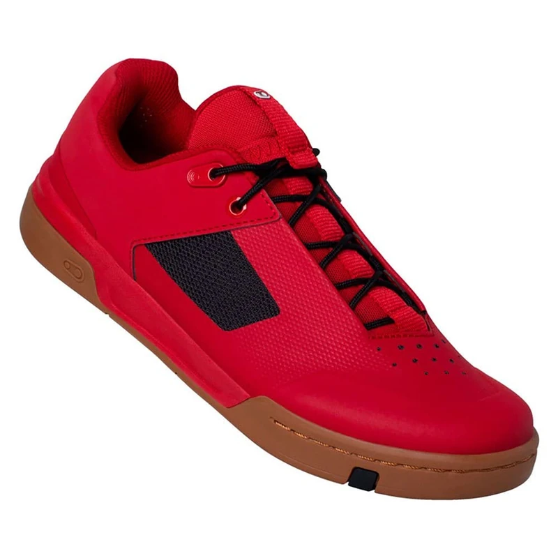 Crankbrothers Stamp Lace Cycling Shoes, Red/Black/Gum, UK 10 / EU 44.5