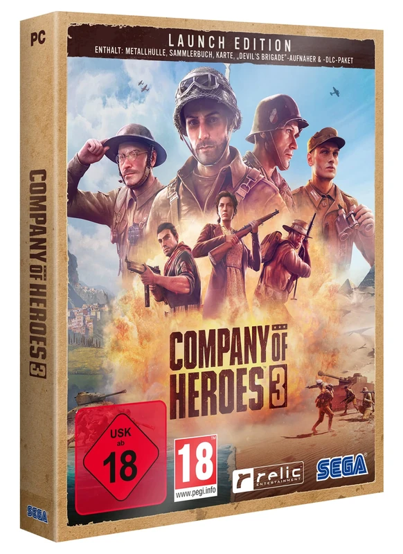 Company of Heroes 3 Launch Edition (Metal Case) (PC) (64-Bit)