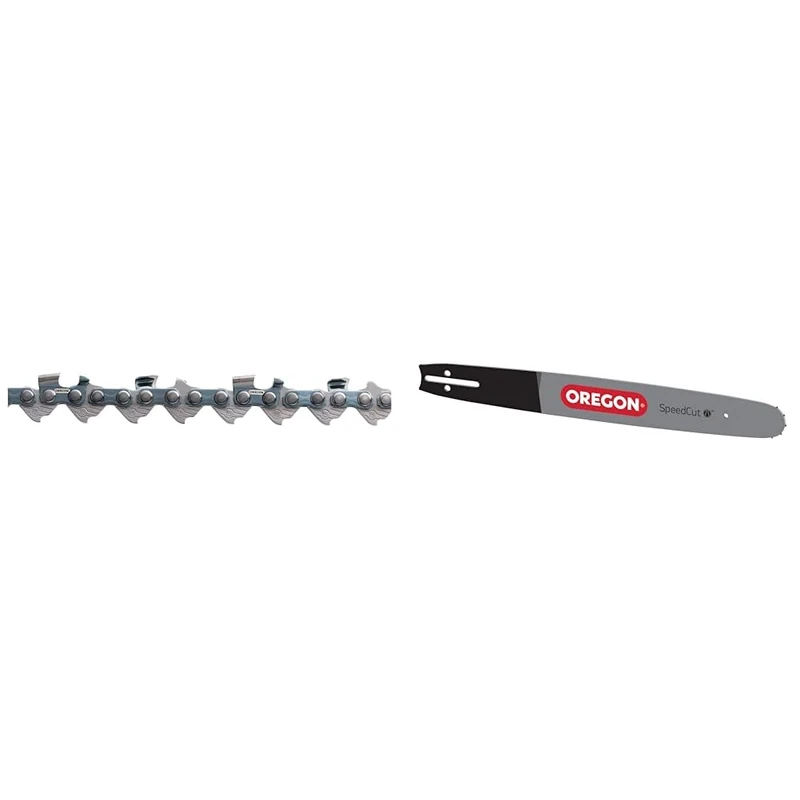 Oregon Saw chain and guide bar - .325 pitch, 0.50 inch (1.3mm), 72 Drive links Chainsaw chain & 18 inch (45cm) K095 mount bar, for Alpina, Dolmar, Echo, Husqvarna, Makita, Ryobi, Sterwins and more