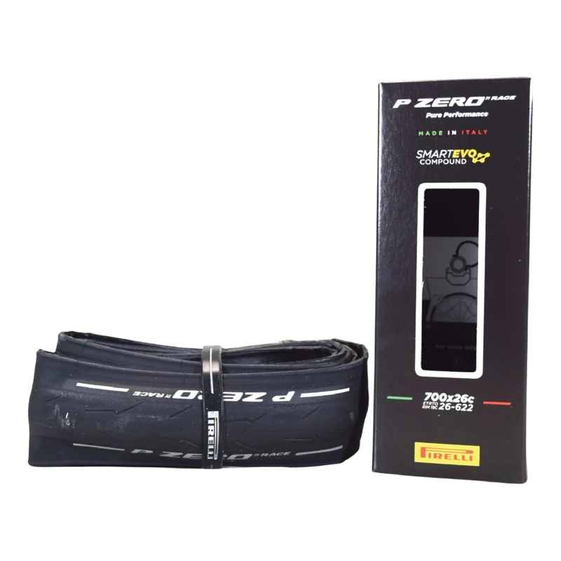 Pirelli P-Zero Race Folding Road Bike Tyre, 700 x 26c, Black