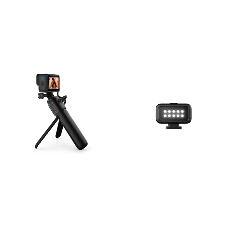 GoPro Volta (Versatile Grip, Charger, Tripod, and Remote) - Official GoPro Accessory & Light Mod - Compact Rechargeable Waterproof USB-C LED Light - Official Accessory