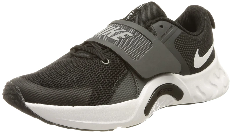 NIKE Men's M Renew Retaliation 4 Sneaker, Black White Dk Smoke Grey, 13 UK - Image 1