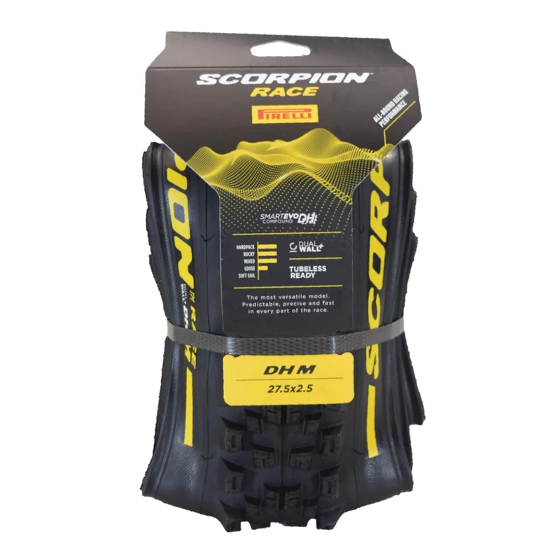 Pirelli Scorpion Race DH M Downhill Bike Tyre, 27.5 x 2.5, Black