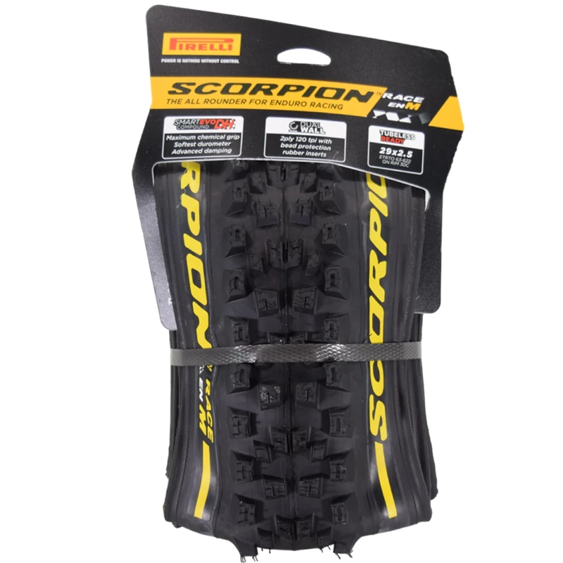 Pirelli Scorpion Race Enduro M Bike Tyre, 29 x 2.5, Black