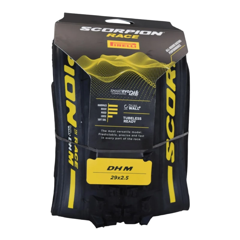Pirelli Scorpion Race DH M Downhill Bike Tyre, 29 x 2.5, Black