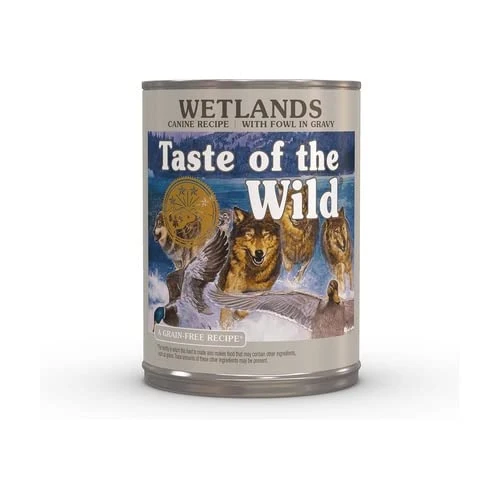 Taste of the Wild Wetlands Grain-Free Wet Dog Food - 12x390g
