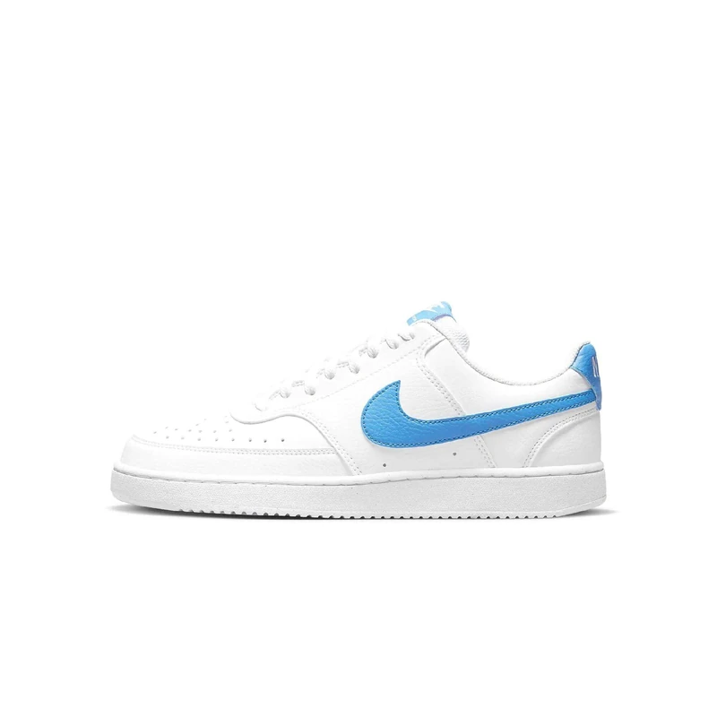 NIKE Men's Court Vision Low Next Nature Sneaker, White Lt Photo Blue, 6.5 UK