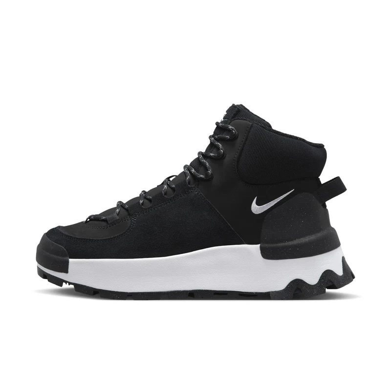 NIKE DQ5601-001 Classic City Boot Sneaker Adult Black/White-Black 2.5 - Image 1