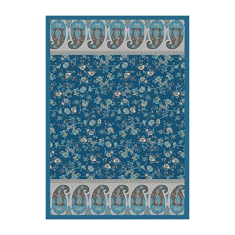 Bassetti Genova B1 9324131 Plaid Cotton Mako Satin 270 cm x 250 cm Blue