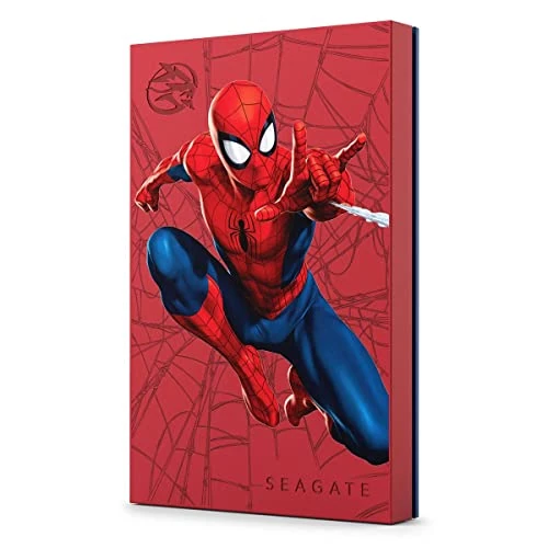 Seagate FireCuda 2TB Drive - Spider-Man, USB 3.2, PS4/PS5/Xbox/PC