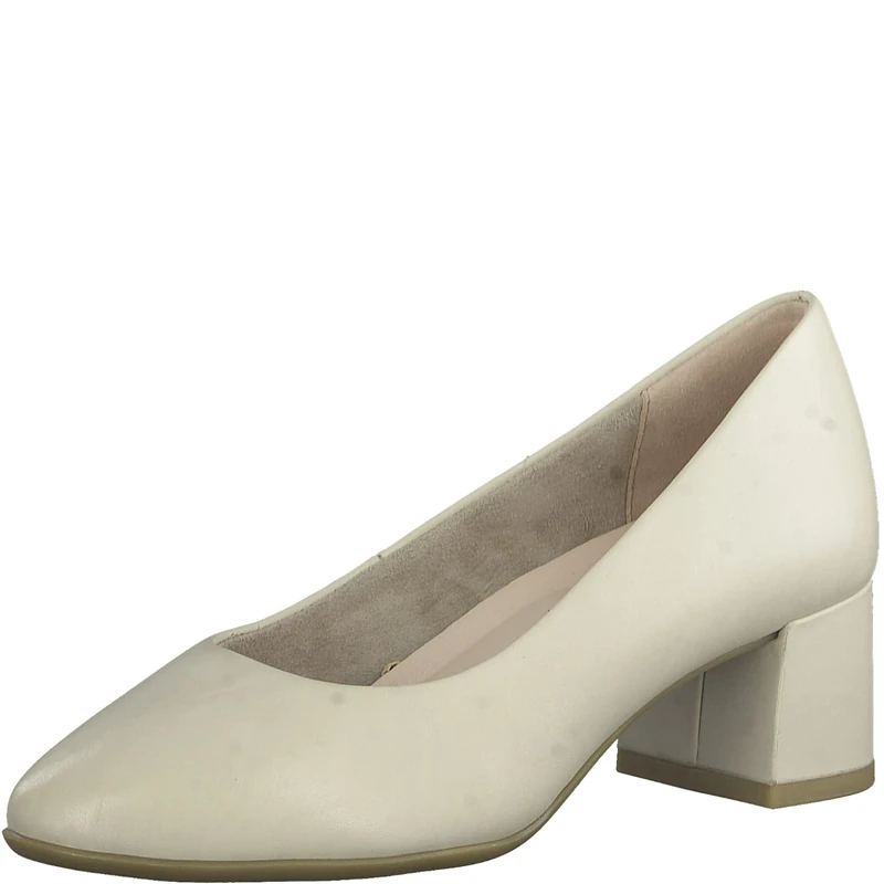 Tamaris Comfort Women's 8-8-82300-20 Pump, Ivory, 5 UK