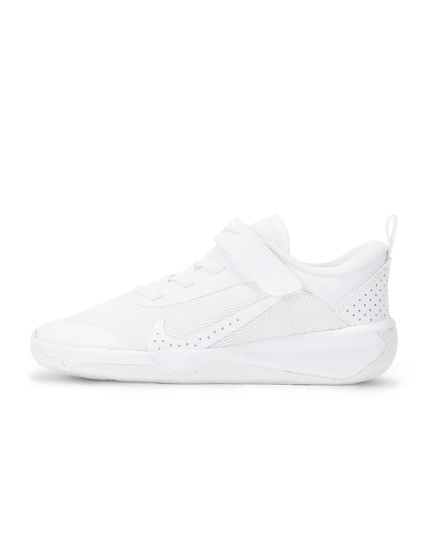 NIKE Omni Sneaker, White/White-Pure Platinum, 5 UK Child